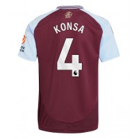 Aston Villa Ezri Konsa #4 Replica Home Shirt 2024-25 Short Sleeve